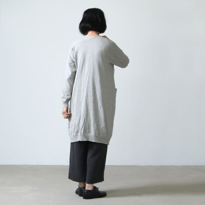 evam eva vie エヴァムエヴァ ヴィー コットンカシミヤローブ