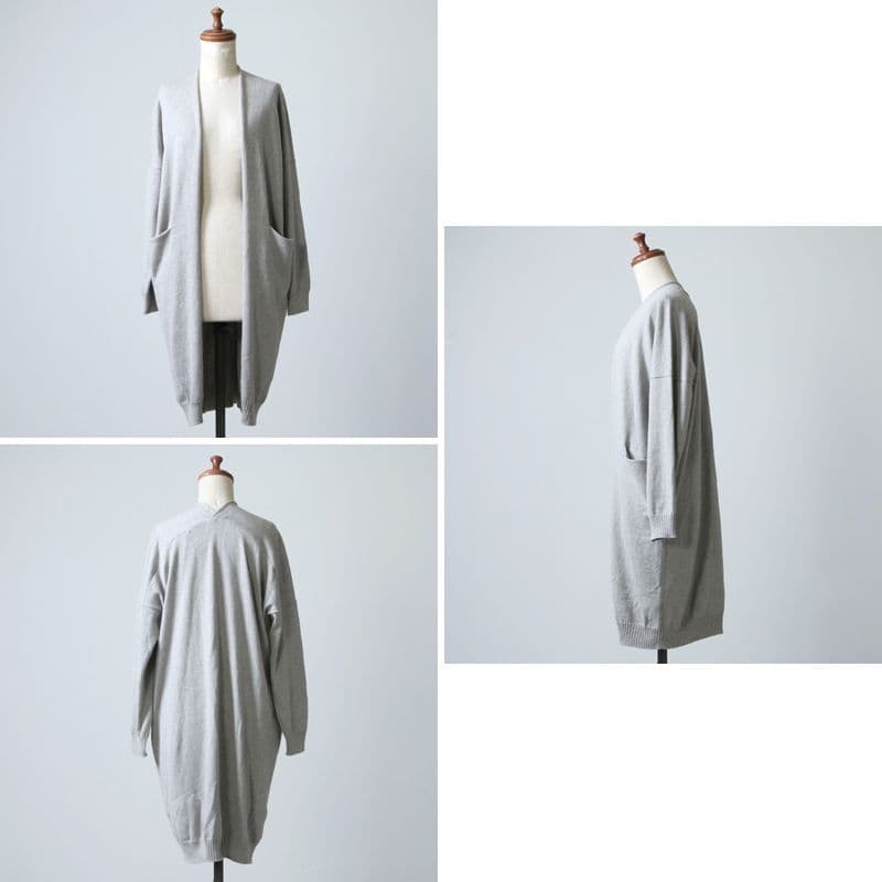 evam eva vie エヴァムエヴァ ヴィー コットンカシミヤローブ