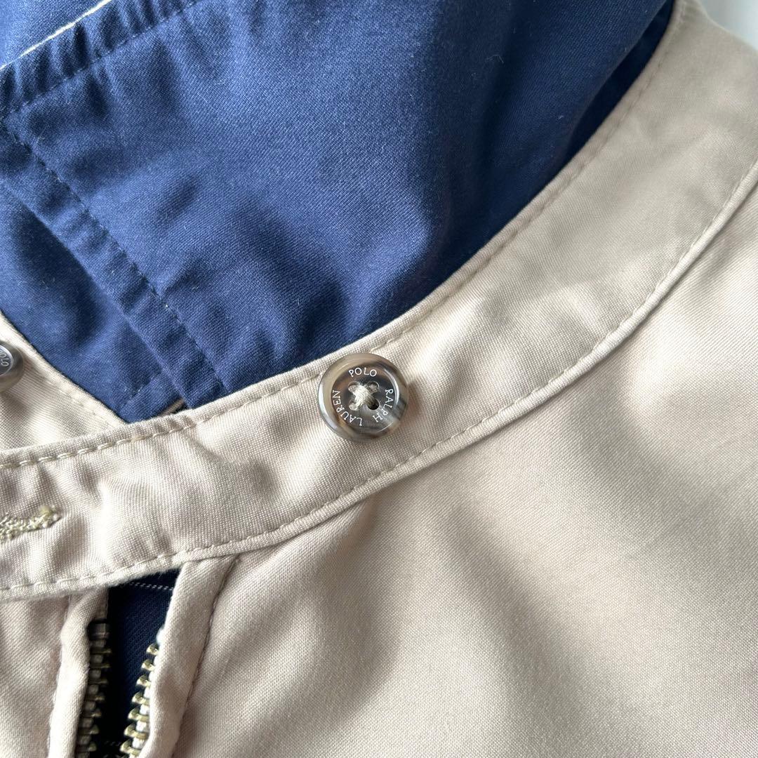 希少サイズ✨　90s ポロバイラルフローレン　スイングトップ　ブルゾン　ベージュ