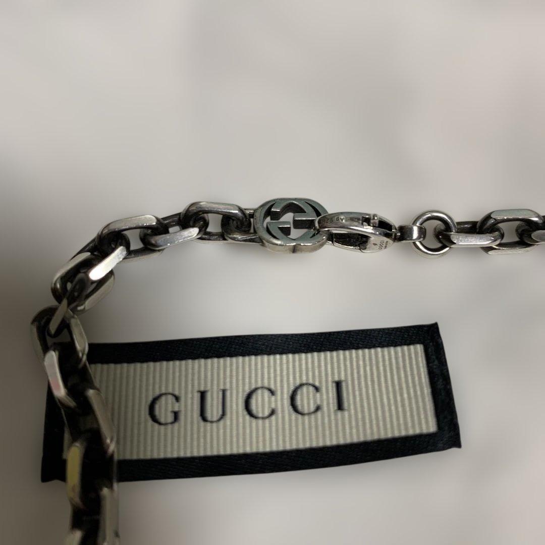 GUCCI インターロッキングチェーンネックレス