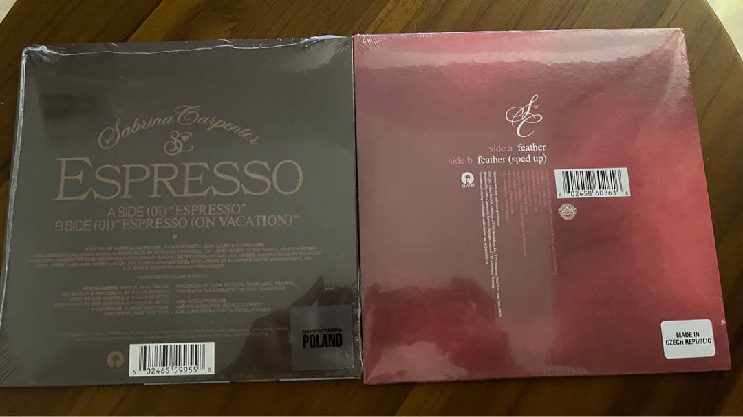 Sabrina Carpenter レコード 2点セット