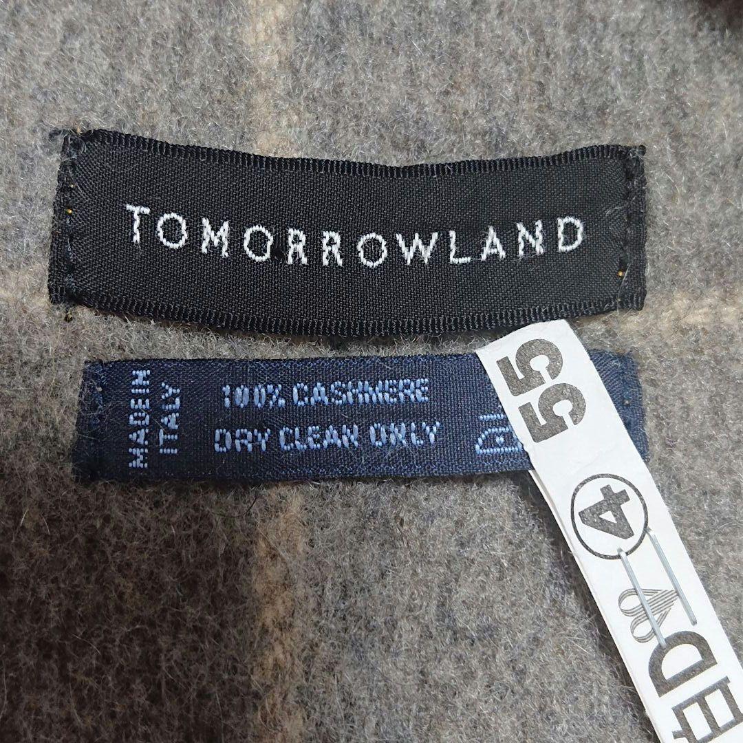 【TOMORROWLAND】カシミア100%マフラー、イタリア製