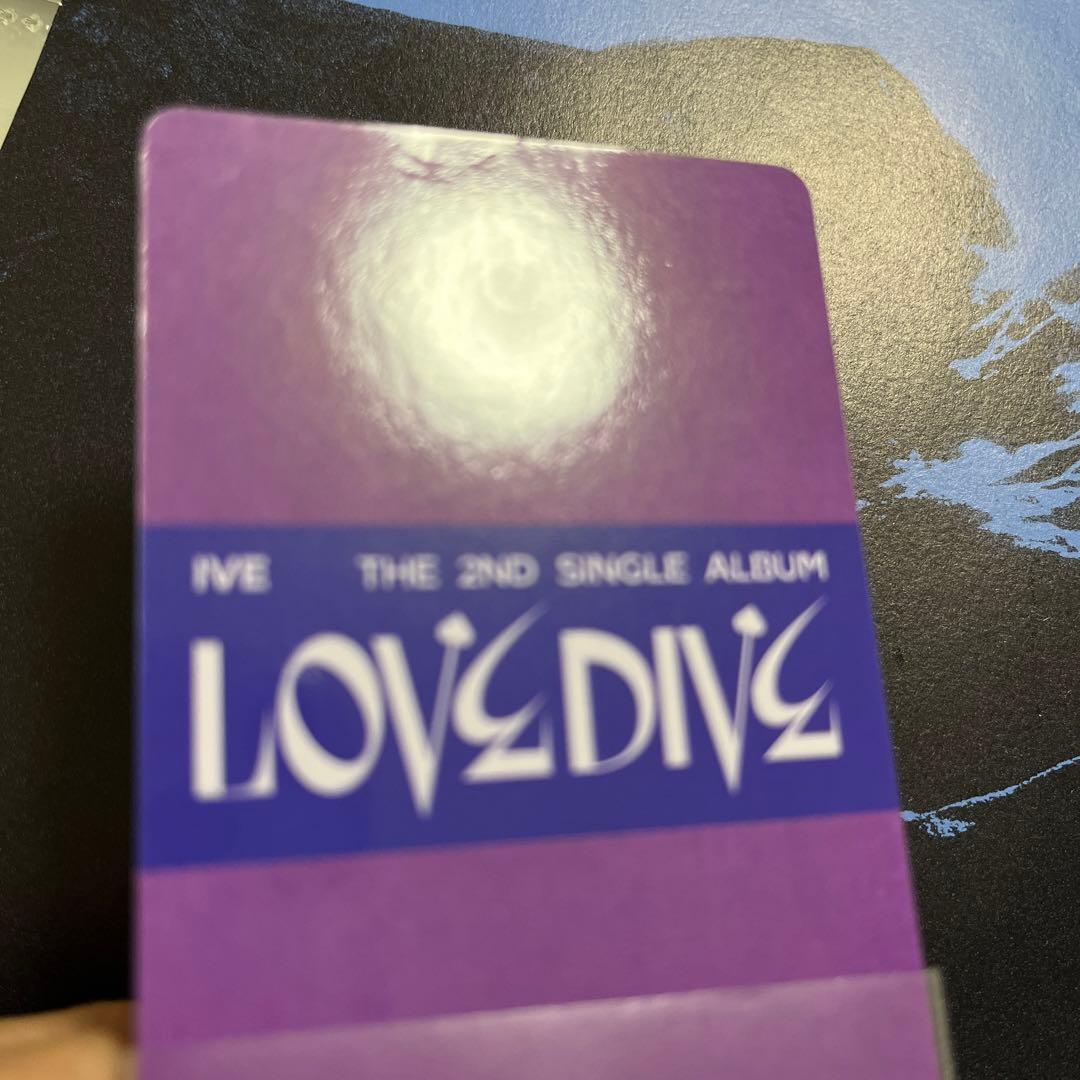 ive リズ LOVE DIVE  withmuu 2  トレカ
