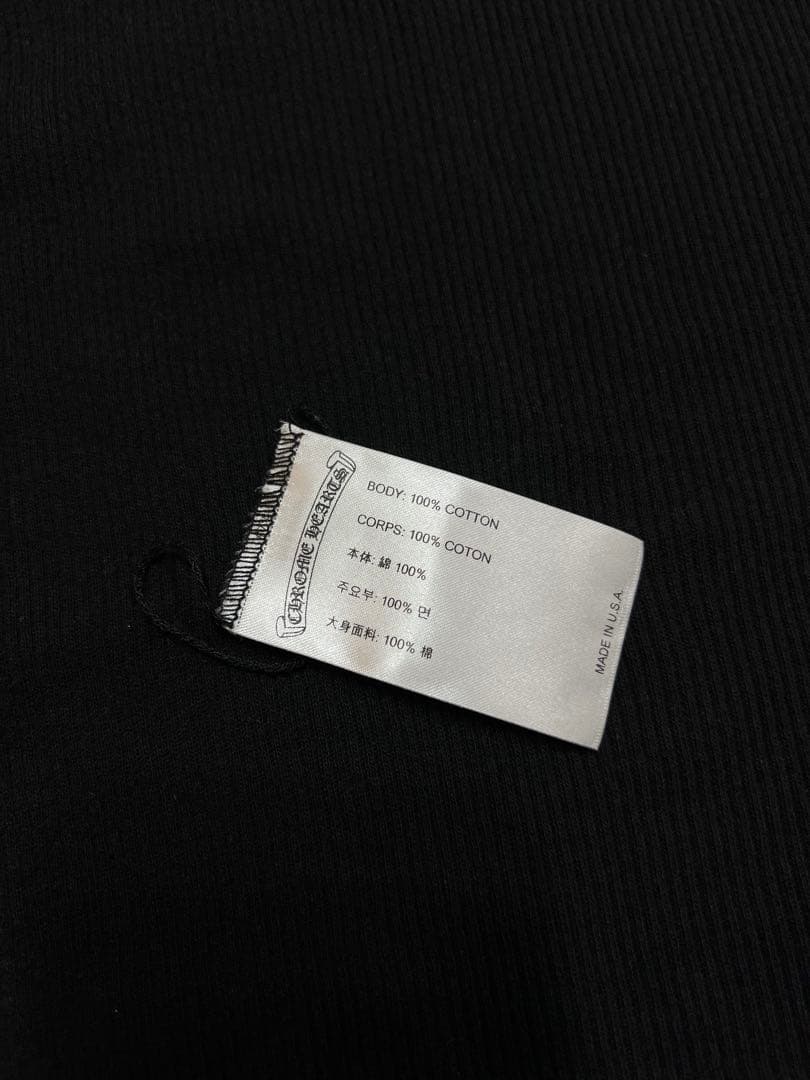 CHROME HEARTS ブラックタンクトップ　国内正規品