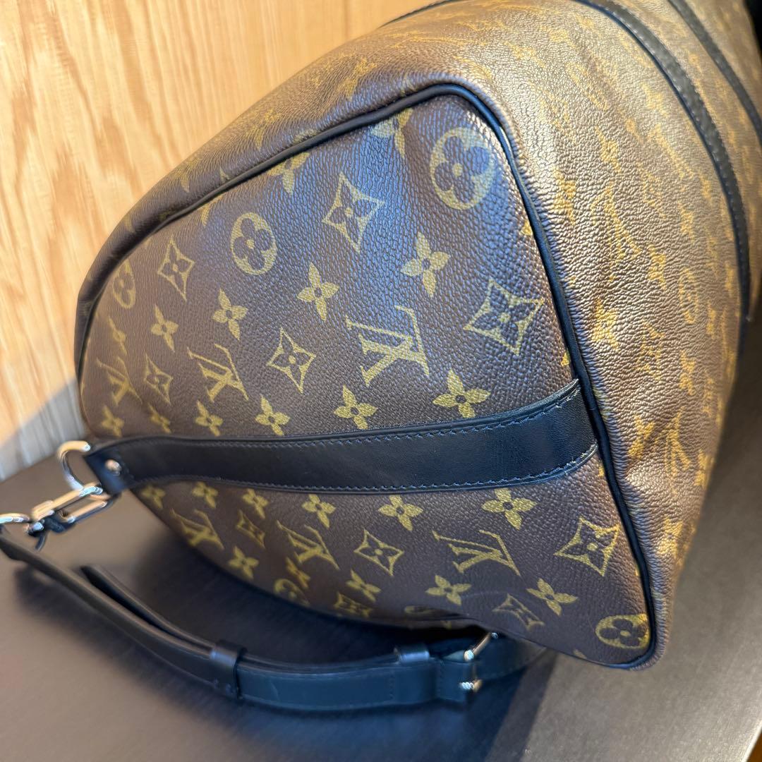 LOUIS VUITTON ルイ・ヴィトン｜キーポル45｜モノグラム・マカサー