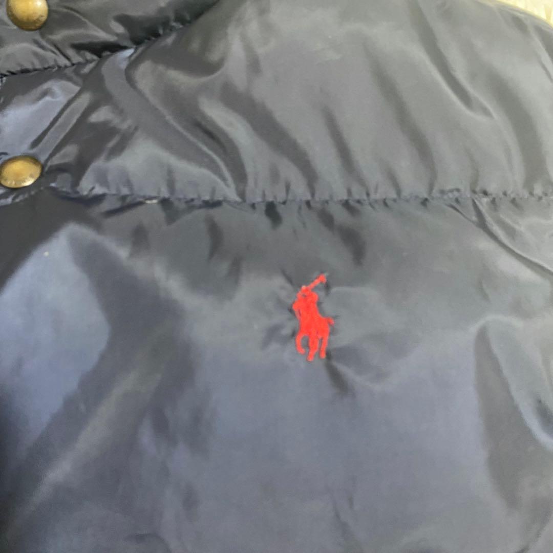【ビッグ】 現行ロゴ POLO Ralph Lauren リバーシブル ダウン