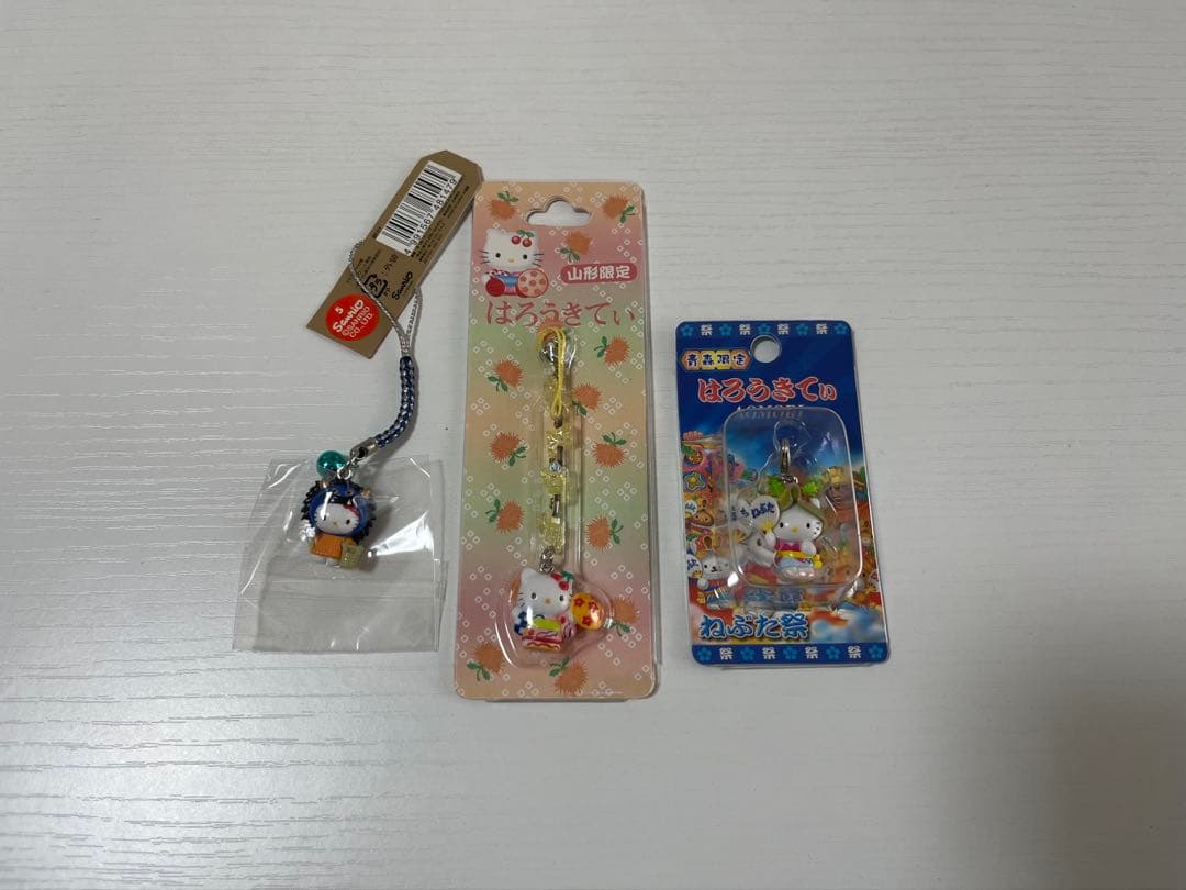 【バラ売可】ご当地キティ ストラップセット 複数デザイン　約176個