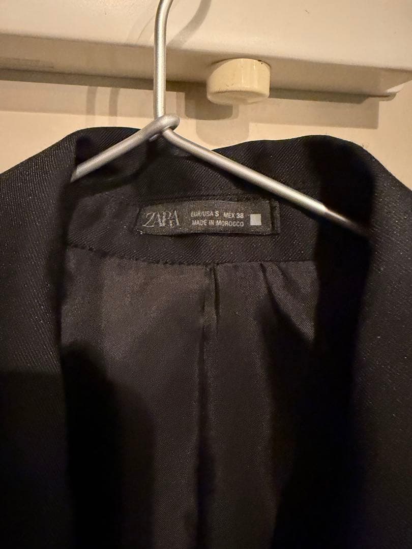 ZARA オーバサイズ クロップド ブレザー