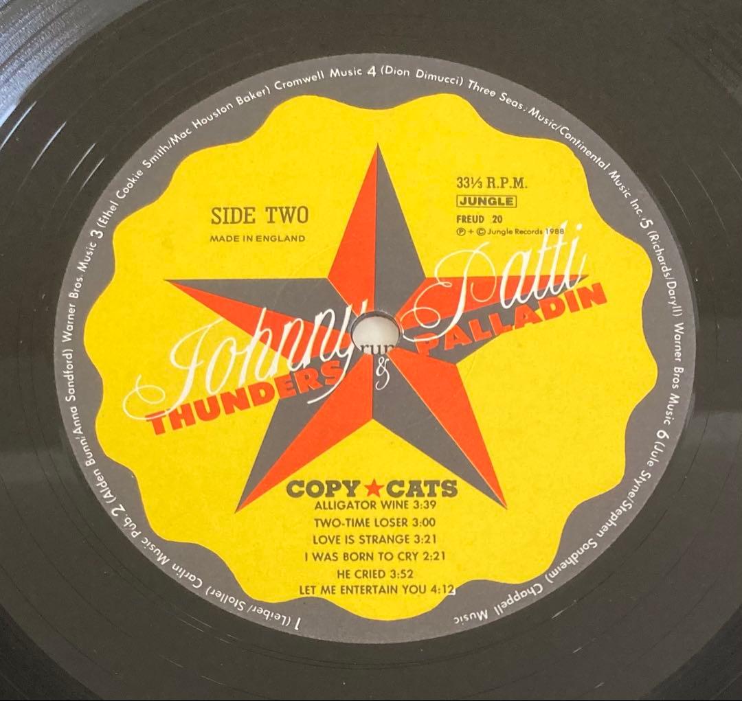 ◾️高音質USオリジナル盤■JOHNNY THUNDERS & PATTI PAL