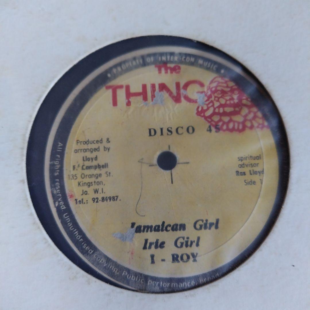 JA盤Killer Deejay I-Roy Jamaican Girl