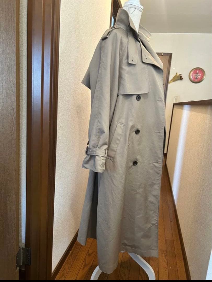 ルイス　ロングトレンチコート　インフルエンサー企画　今季商品