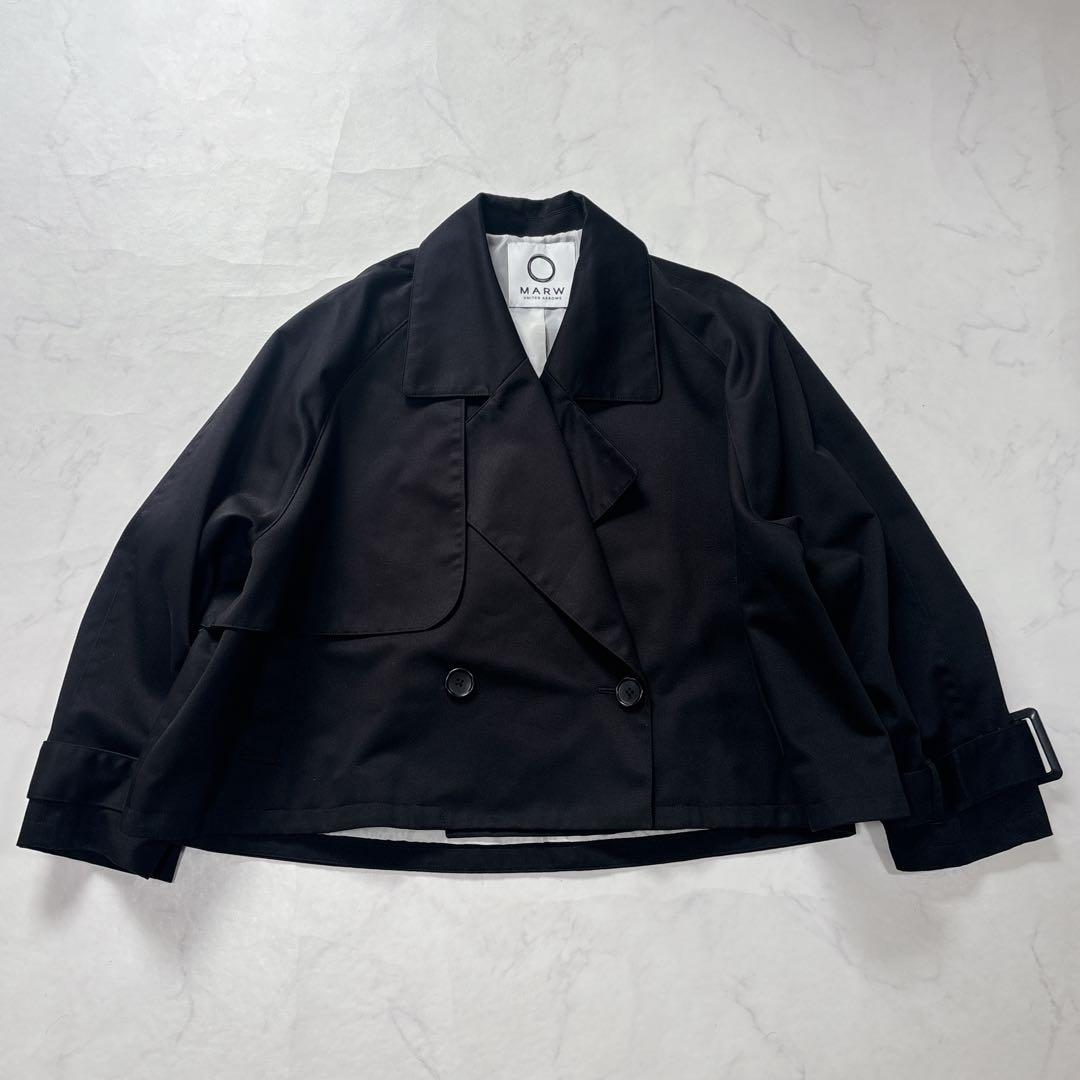 大人気♡MARW マルゥユナイテッドアローズ　ショートトレンチコート　ジャケット