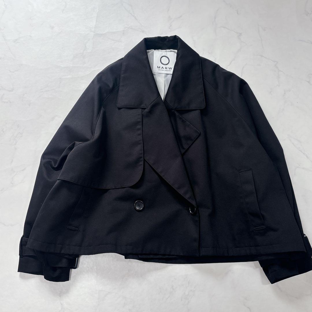 大人気♡MARW マルゥユナイテッドアローズ　ショートトレンチコート　ジャケット