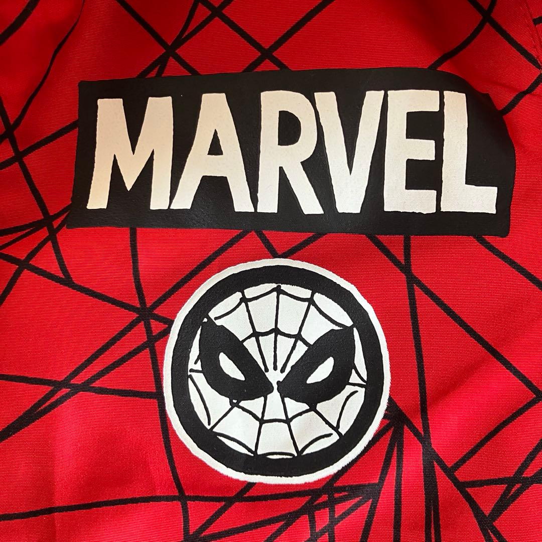 #4Q✨ MARVEL✨スキーウェア スパイダーマン 上下セット110キッズ