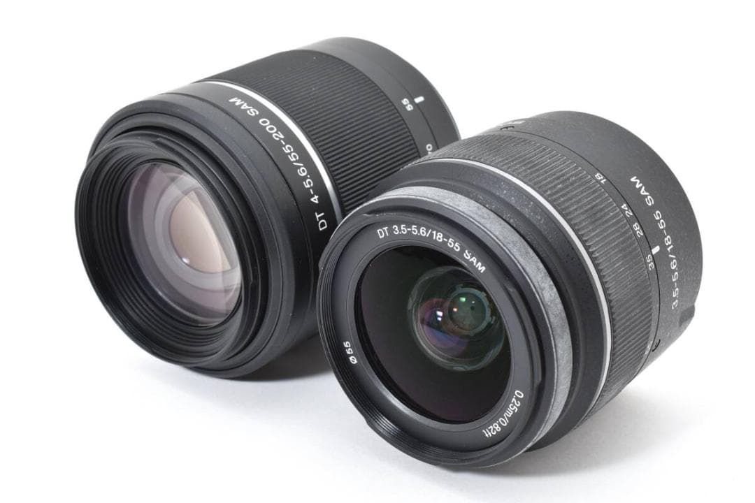 ソニー SONY α65 +18-55mm/55-250mm ダブルズームキット