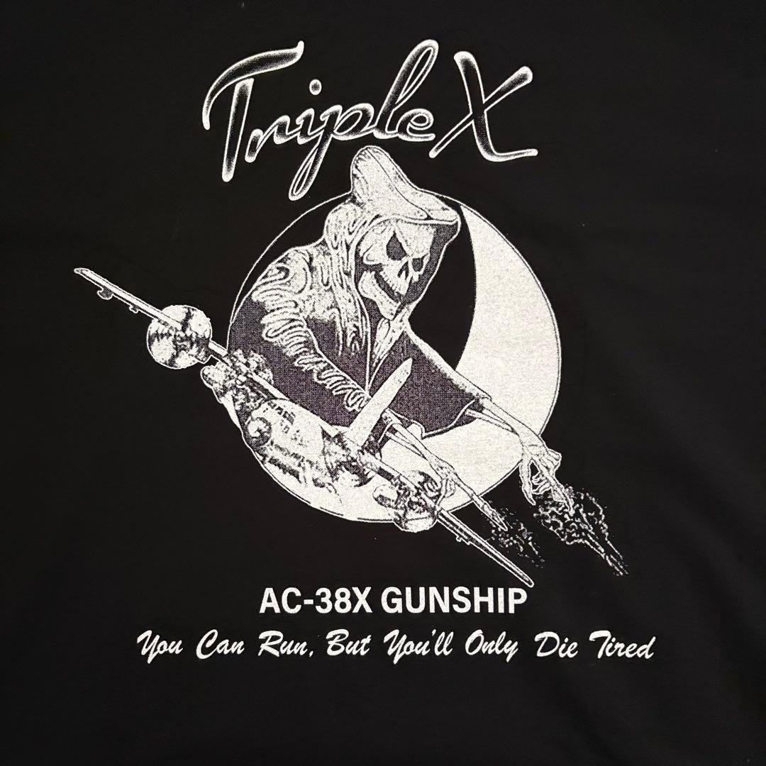 入手困難 GOD SELECTION xxx Tシャツ 三日月 死神 ブラック