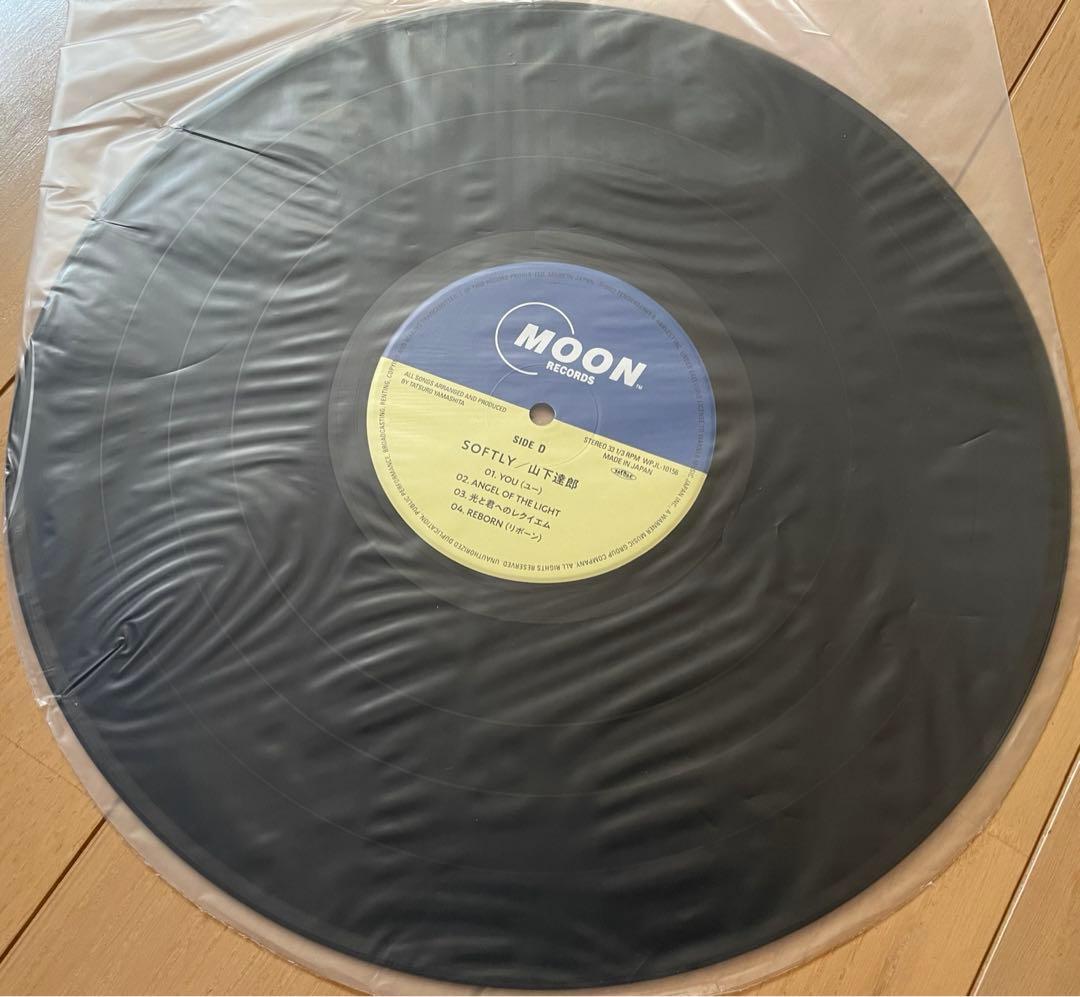 2LP レコード 山下達郎 - SOFTLY