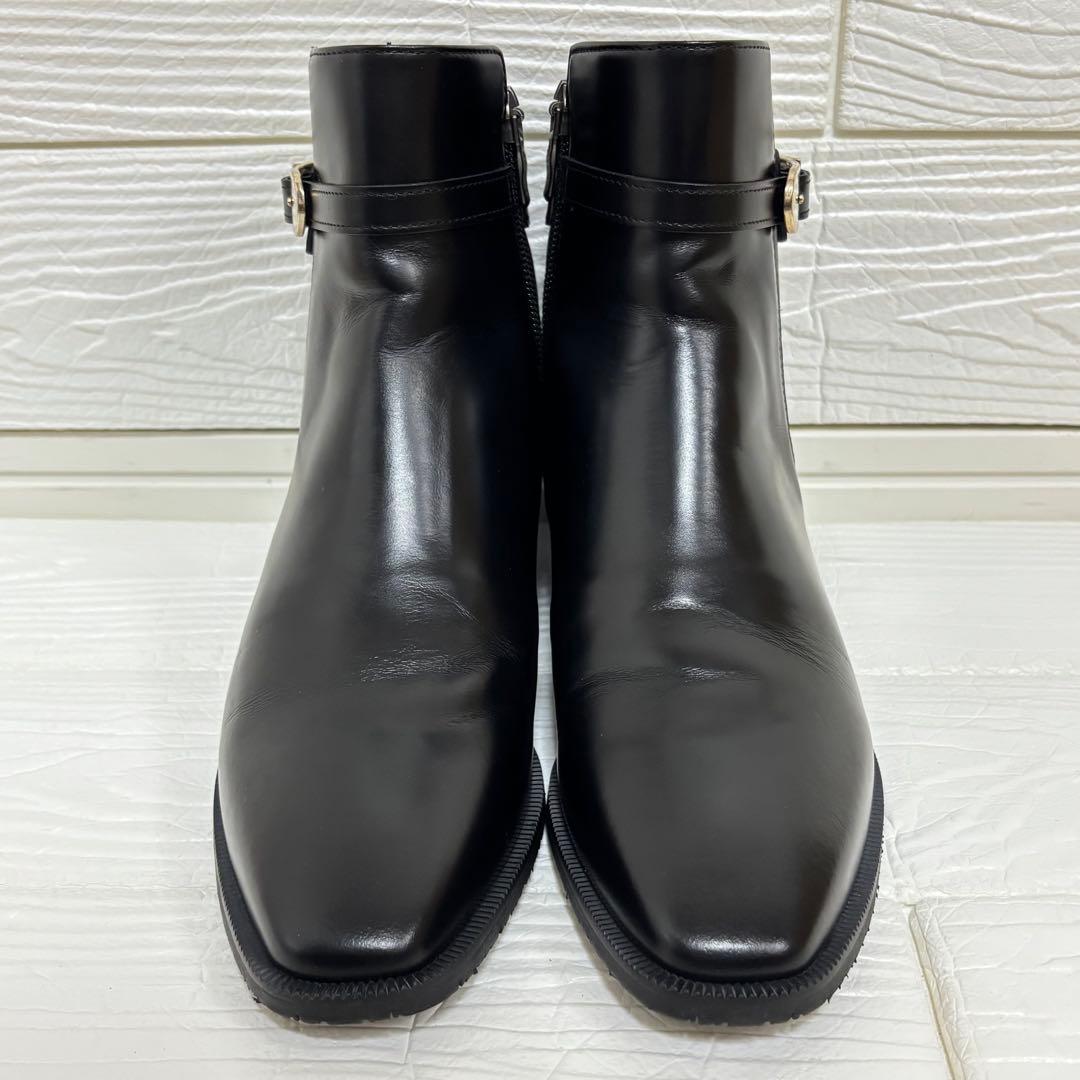 【極美品】DIANA ショートブーツ アイスマン ブラック レザー 23cm