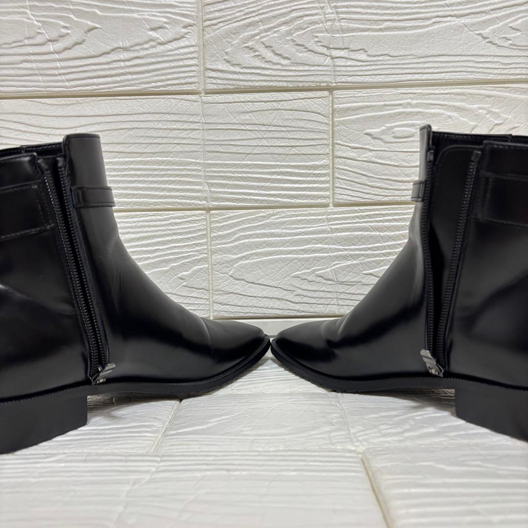 【極美品】DIANA ショートブーツ アイスマン ブラック レザー 23cm