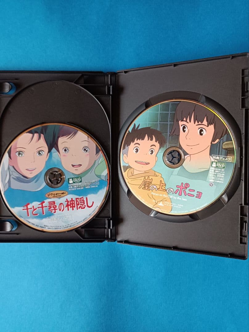 DVD　スタジオジブリ　4枚セット　特典ディスク国内正規品　おまけ（もののけ姫）