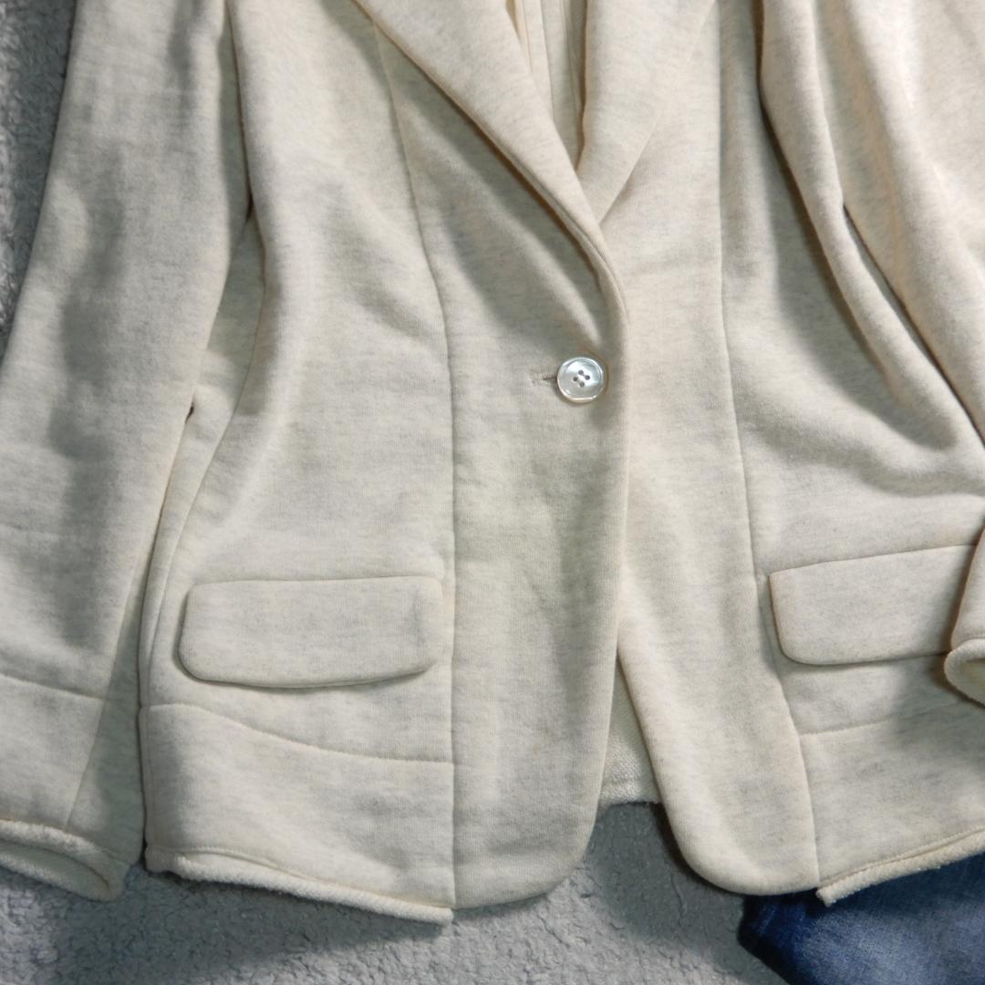 ユキトリイ コットン 裏毛 ジャケット 38 上質