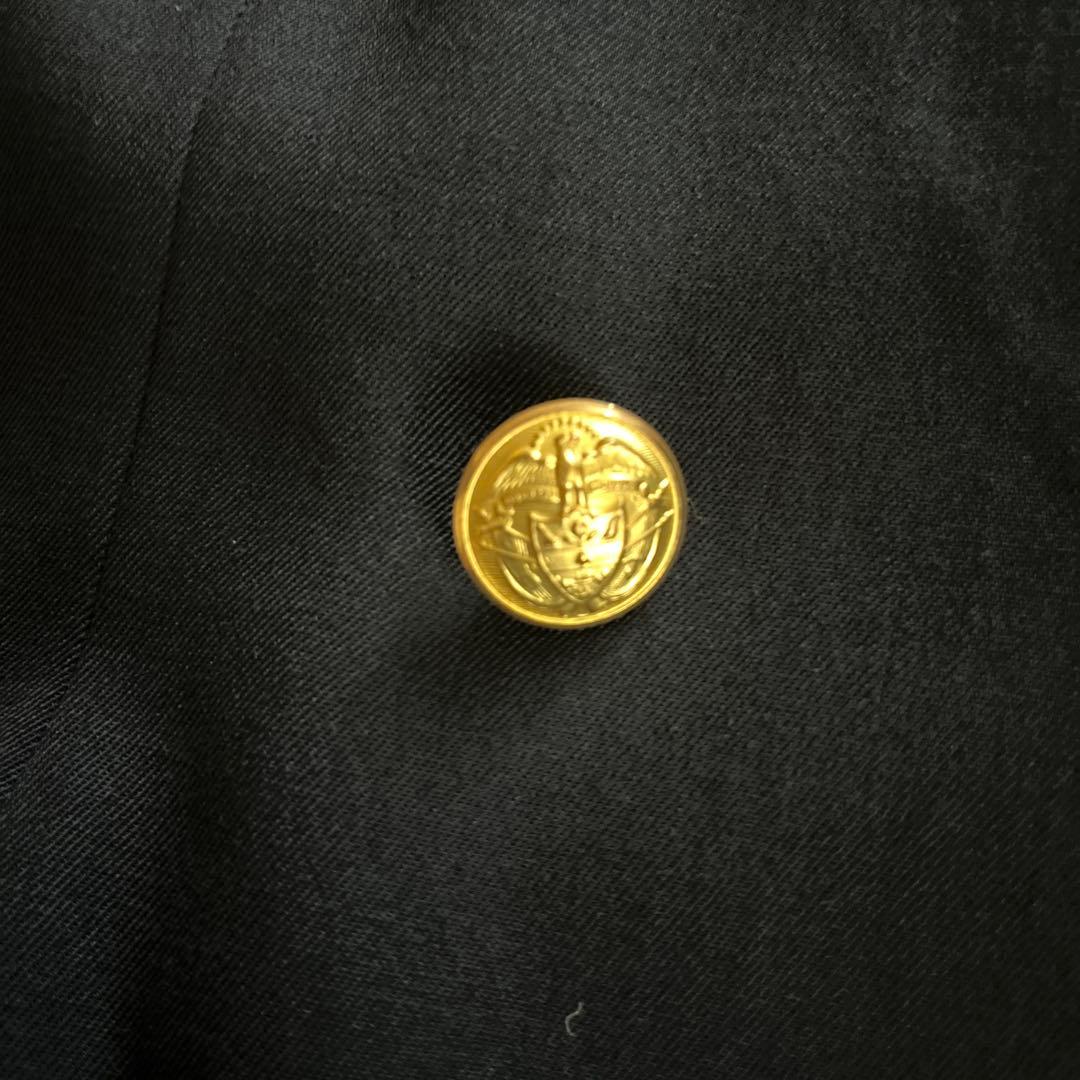 【稀少90年代】ラルフローレン　紺ブレ　ジャケット　M ダブル　金ボタン