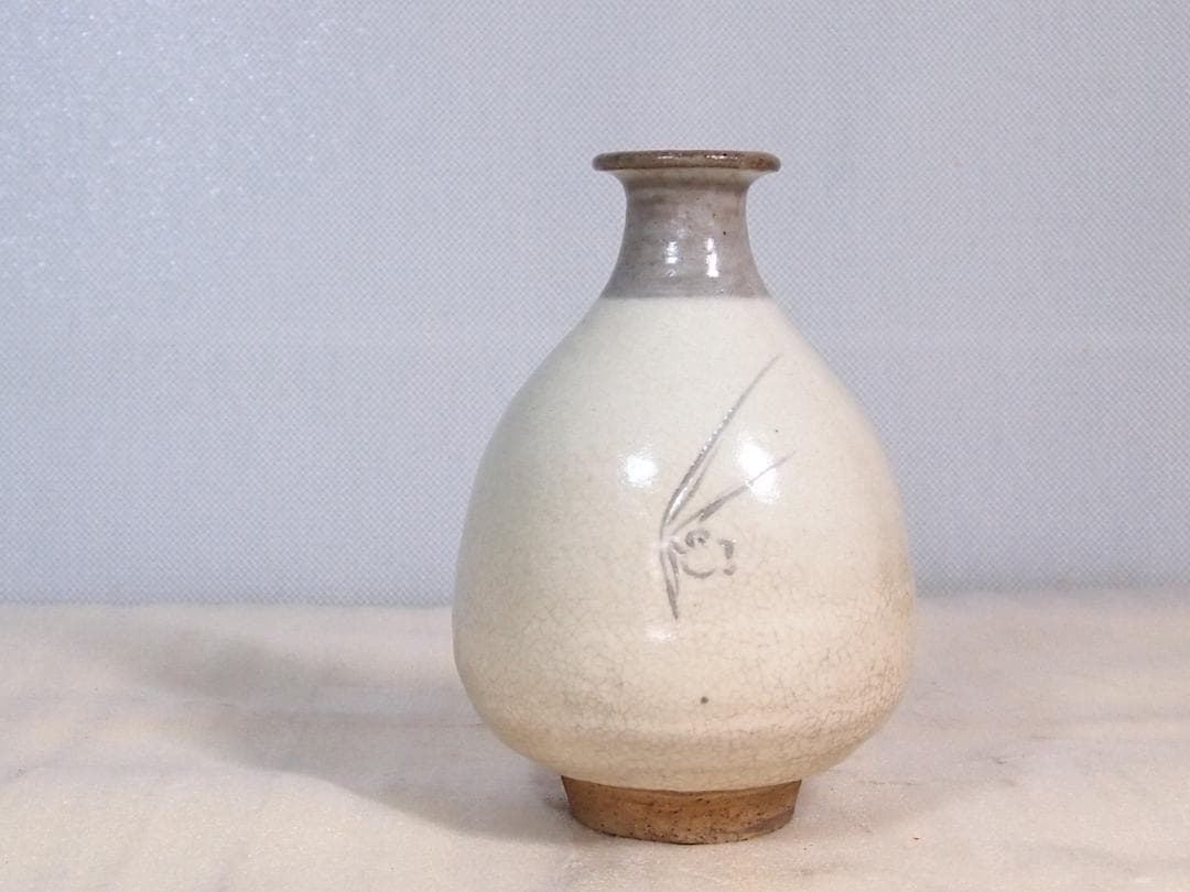 【未使用】上野焼 十六代 熊谷保興 徳利 遠州七窯/熊谷本窯 酒器/陶器 飾り