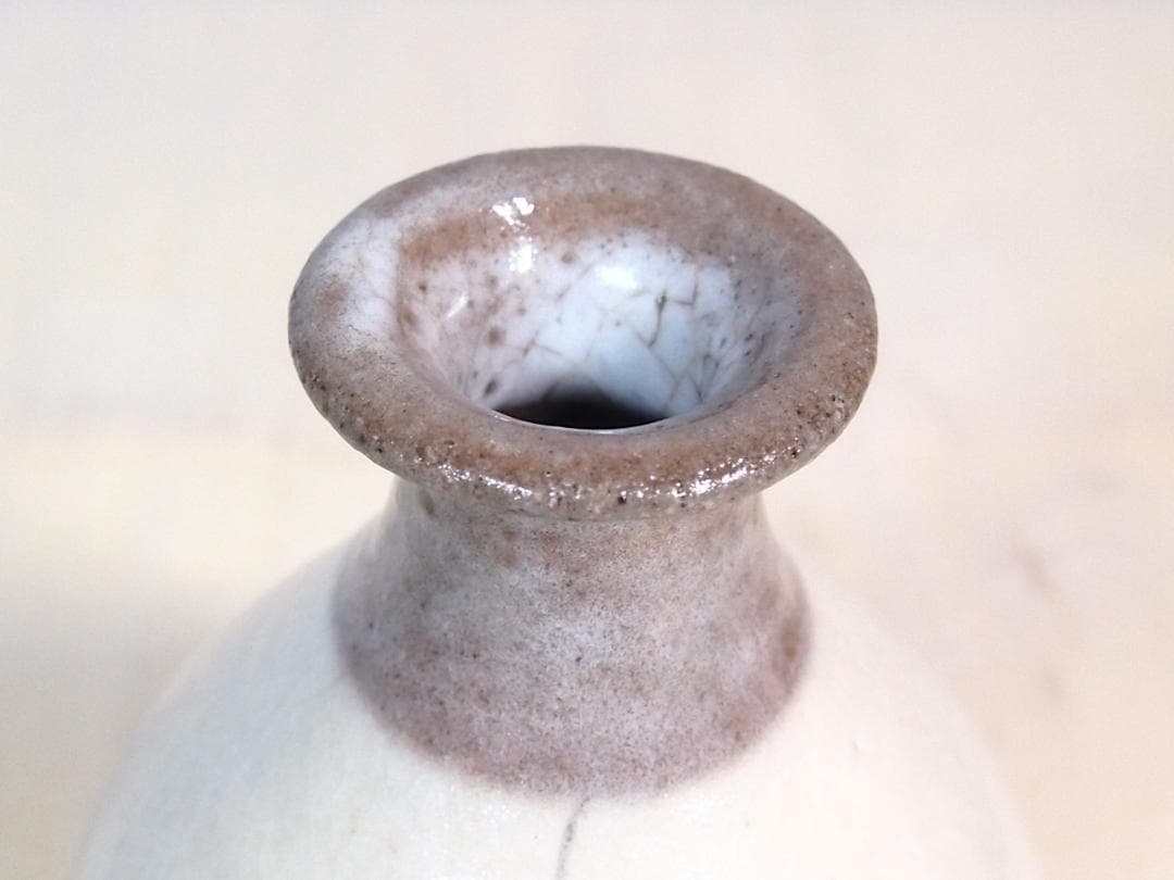【未使用】上野焼 十六代 熊谷保興 徳利 遠州七窯/熊谷本窯 酒器/陶器 飾り