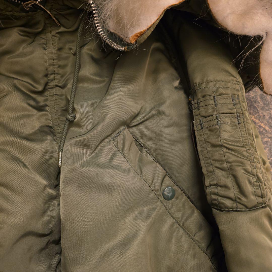 1980s　USA製　ALPHA INDUSTRIES N-2B Mヴィンテージ