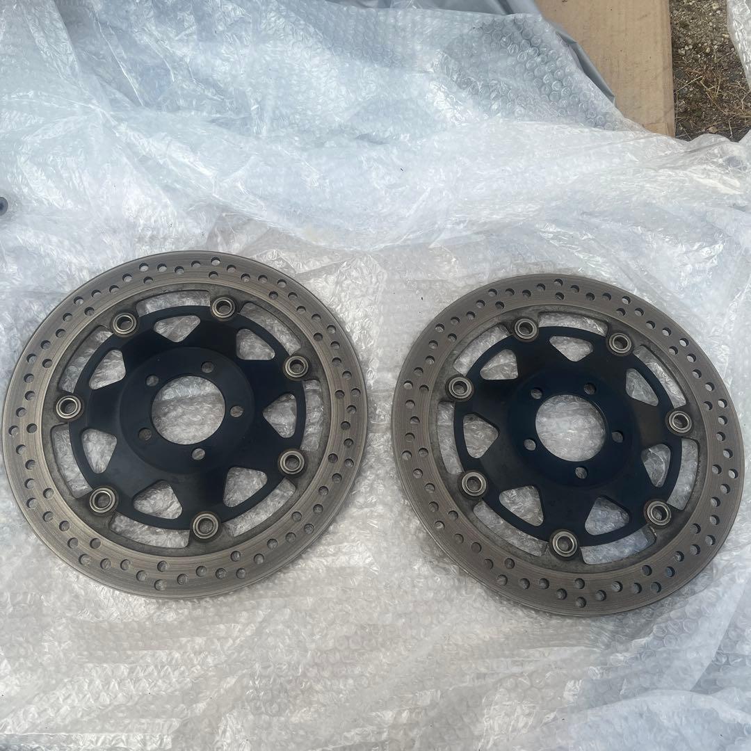 ZRX1100.1200R.1200S純正フロントブレーキディスクセット