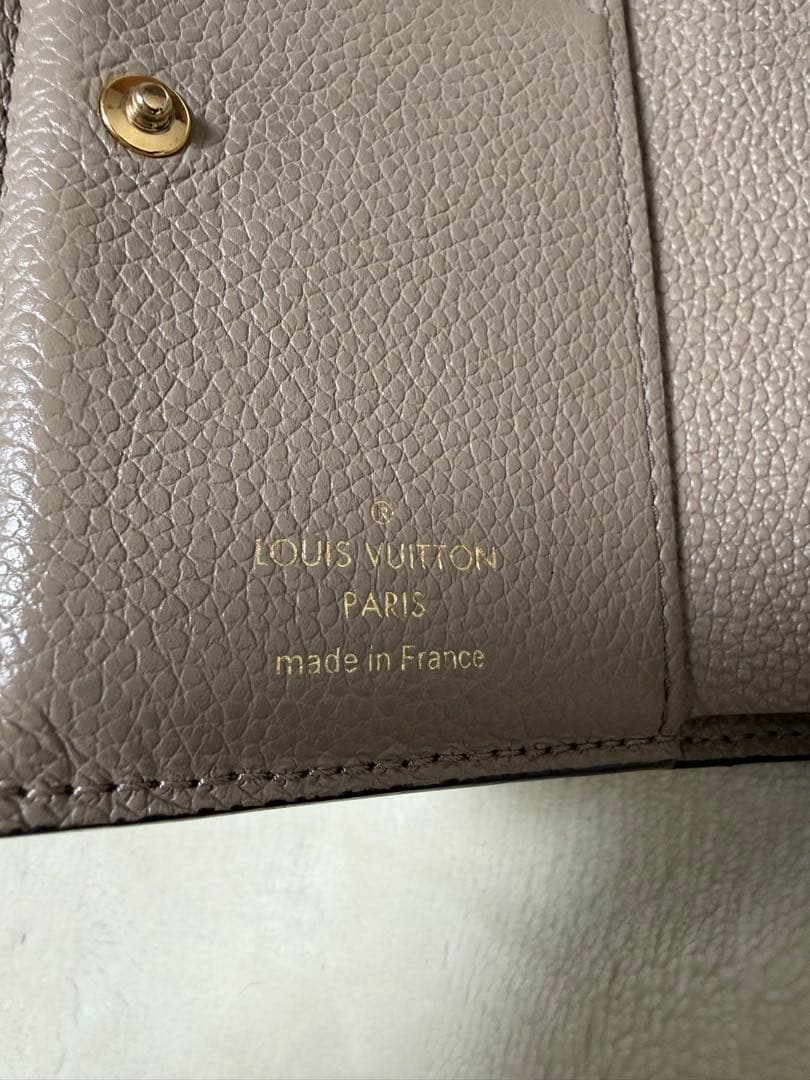 LOUIS VUITTONポルトフォイユ クレア アンプラント 二つ折り財布
