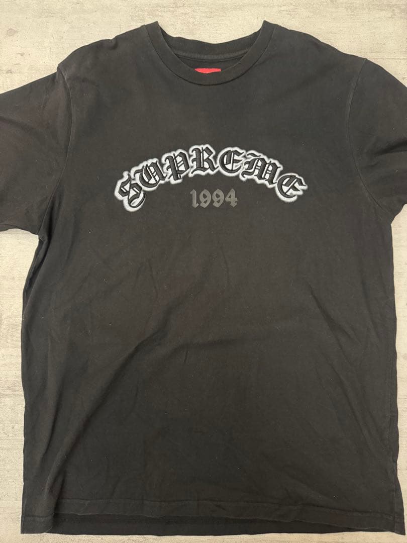 Supreme ロゴ Tシャツ XL ブラック
