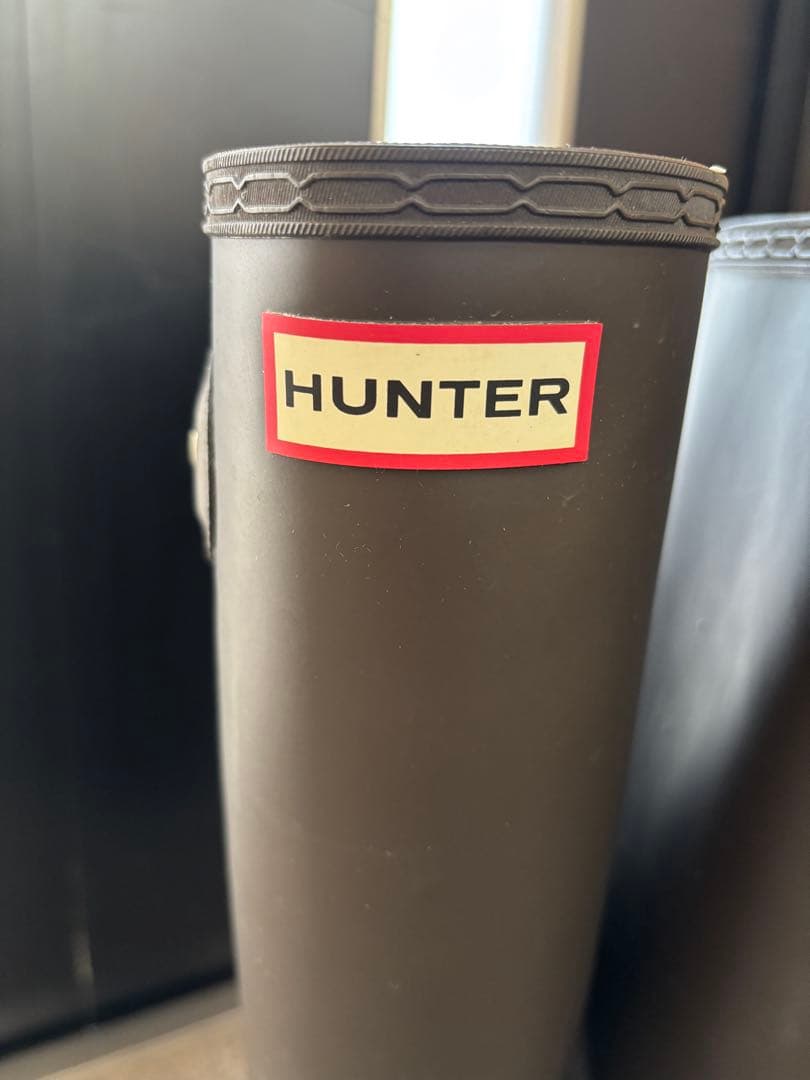 HUNTER ブラウン 長靴　EU38 24cm