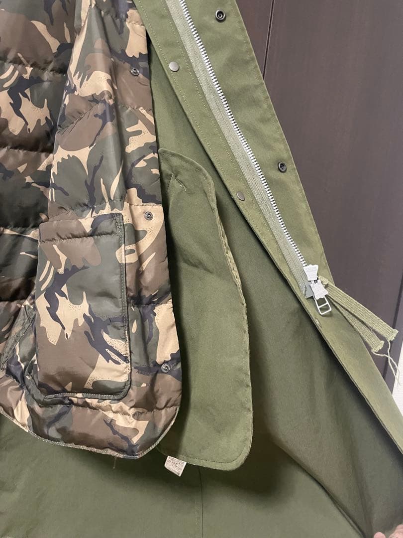 フレッドペリー fredperry S モッズコート オリーブグリーン