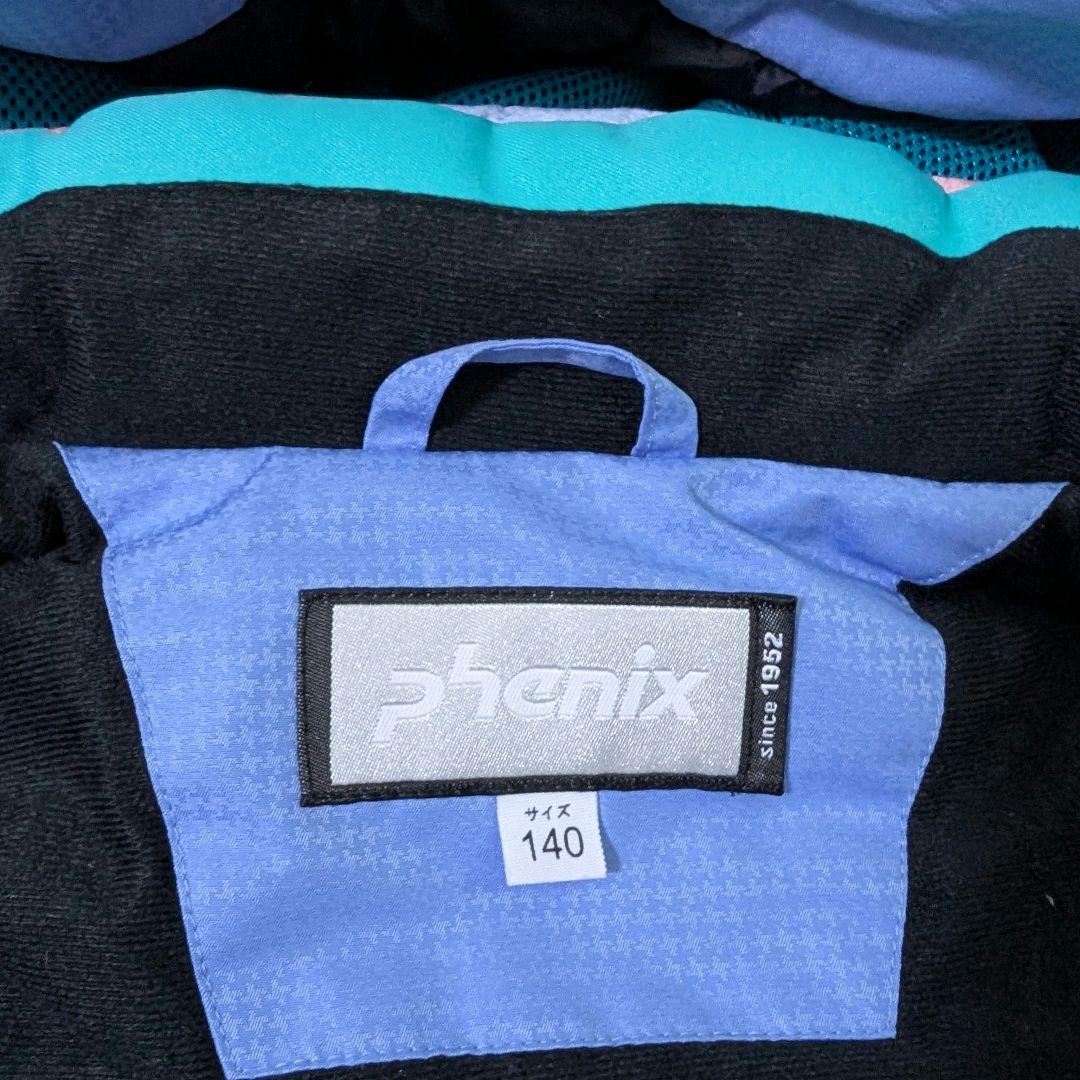 phenix　スキーウェア　上下セット　チェック柄　140㎝