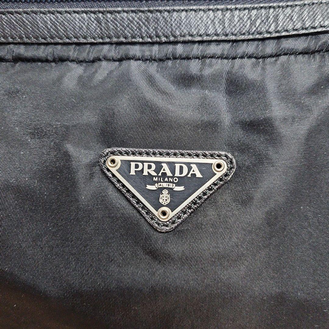 PRADA プラダ トラベルポーチ/セカンドバッグ/ポーチ/ナイロン/BLK