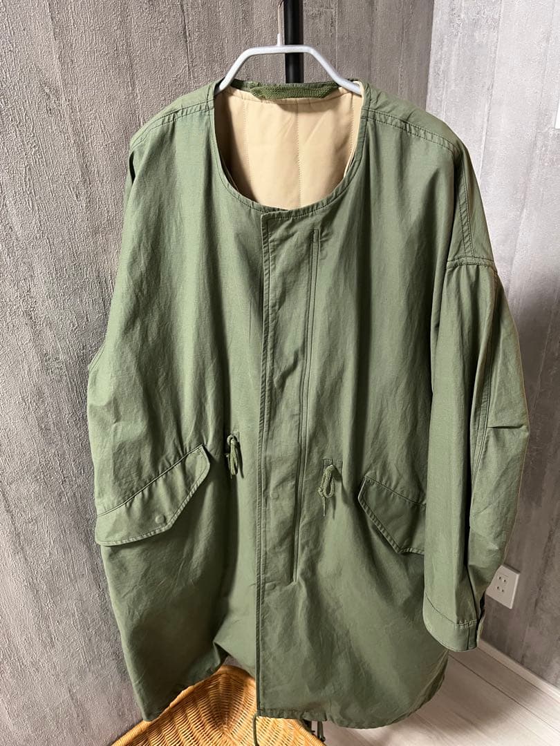 URBAN RESEARCH DOORS 3WAYノーカラーモッズコート