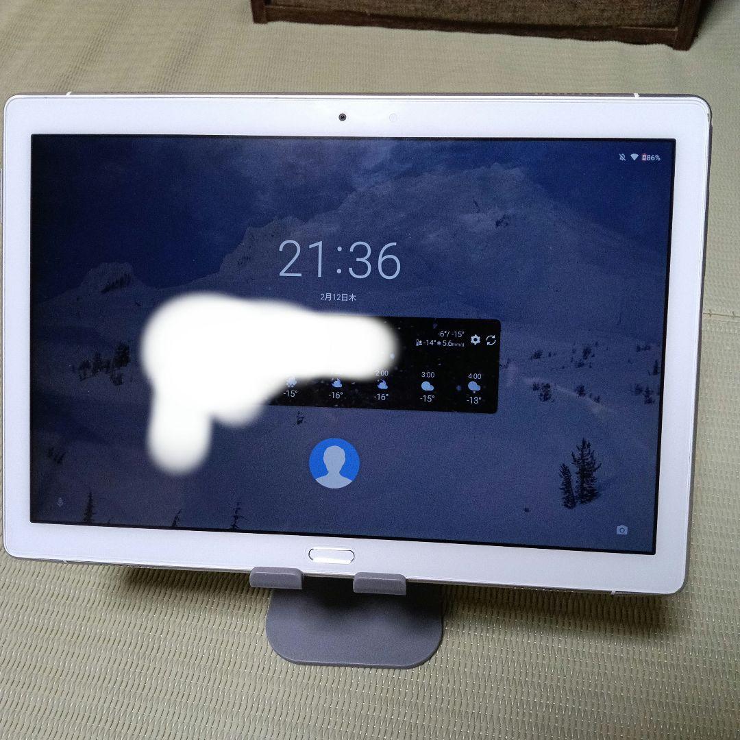 LAVIE タブレット PC-TE510JAW ホワイト
