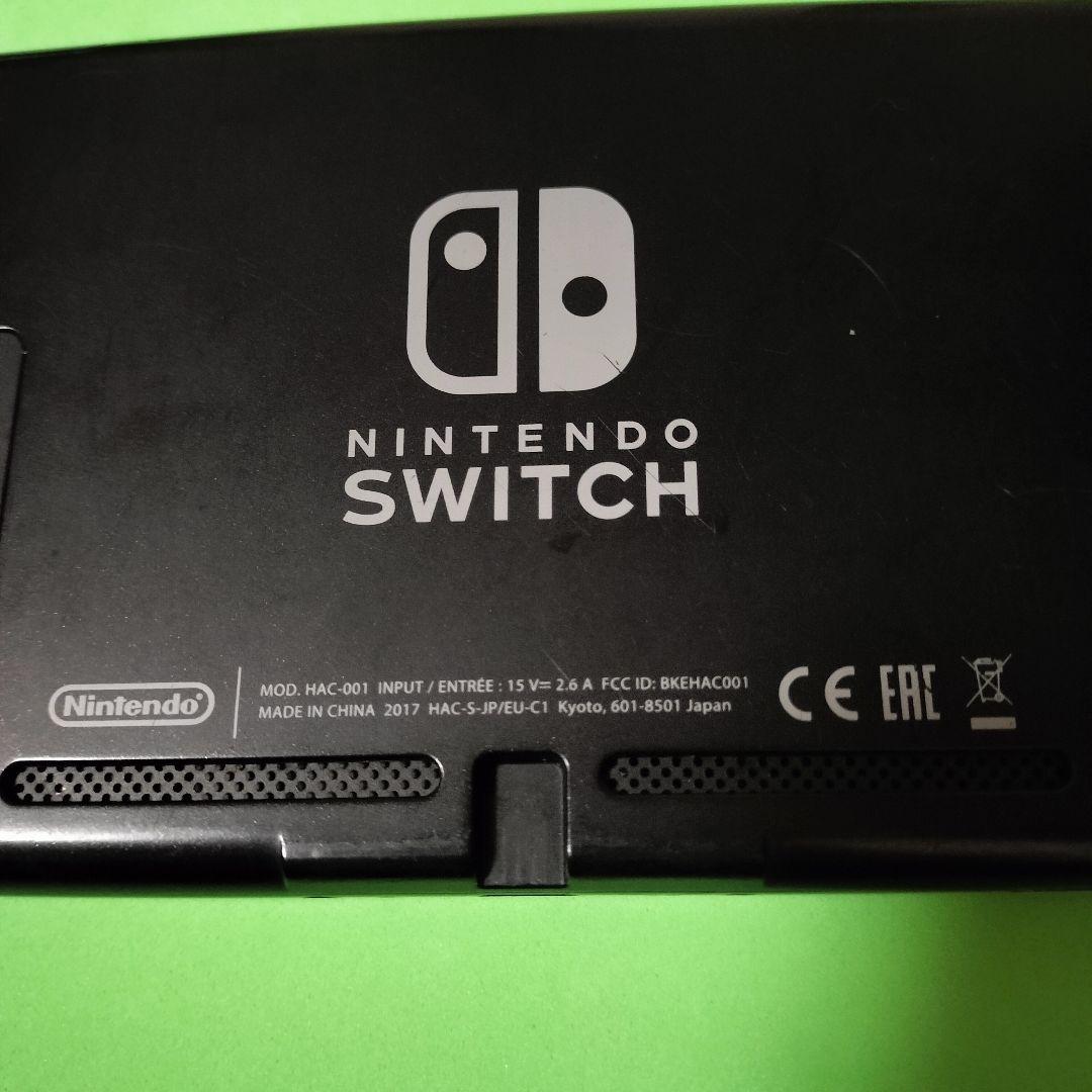任天堂スイッチ本体XAJ 画面綺麗 電源付く　充電可　ジャンク品