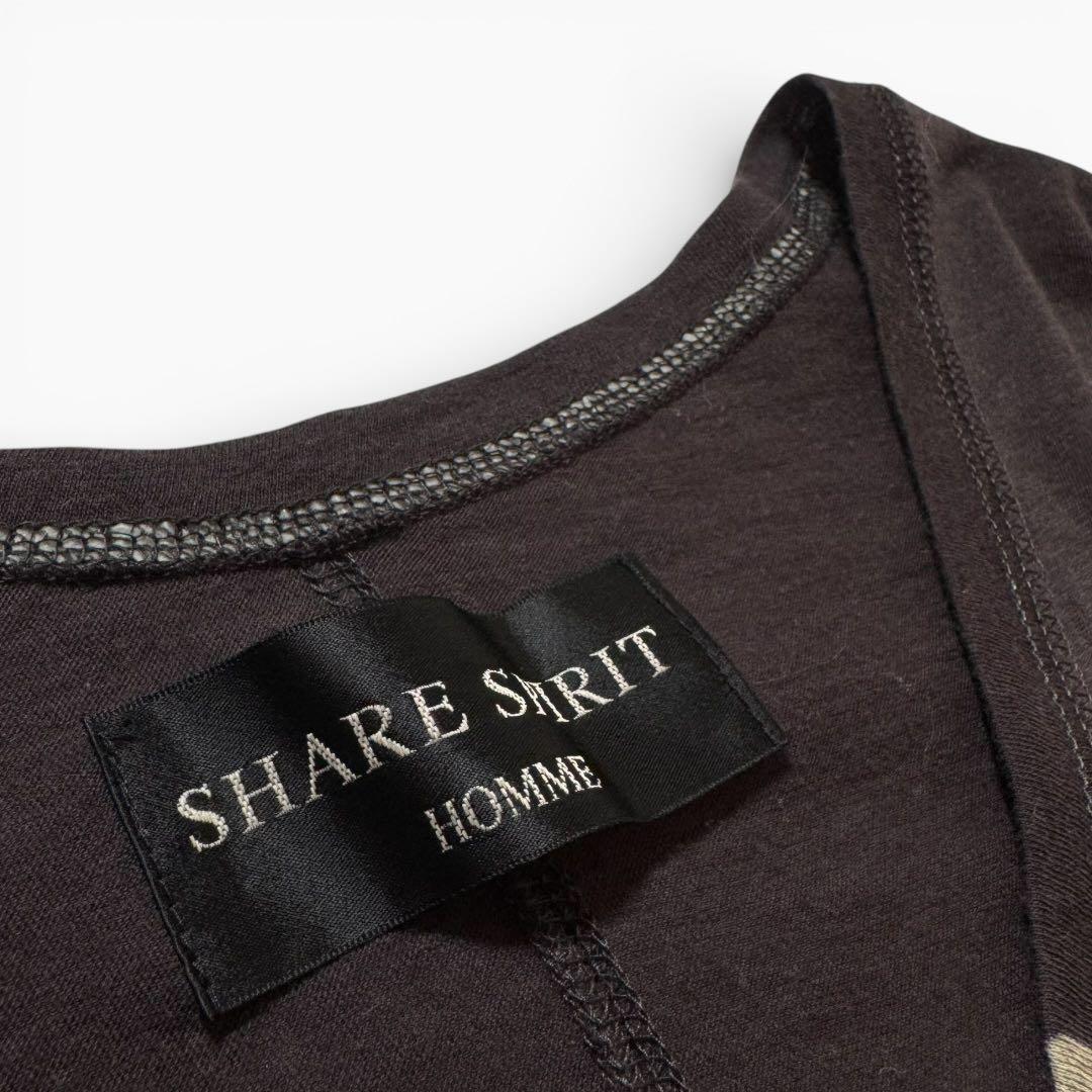 1792◆①SHARE SPIRIT シェアスピリット Tシャツ スカル M