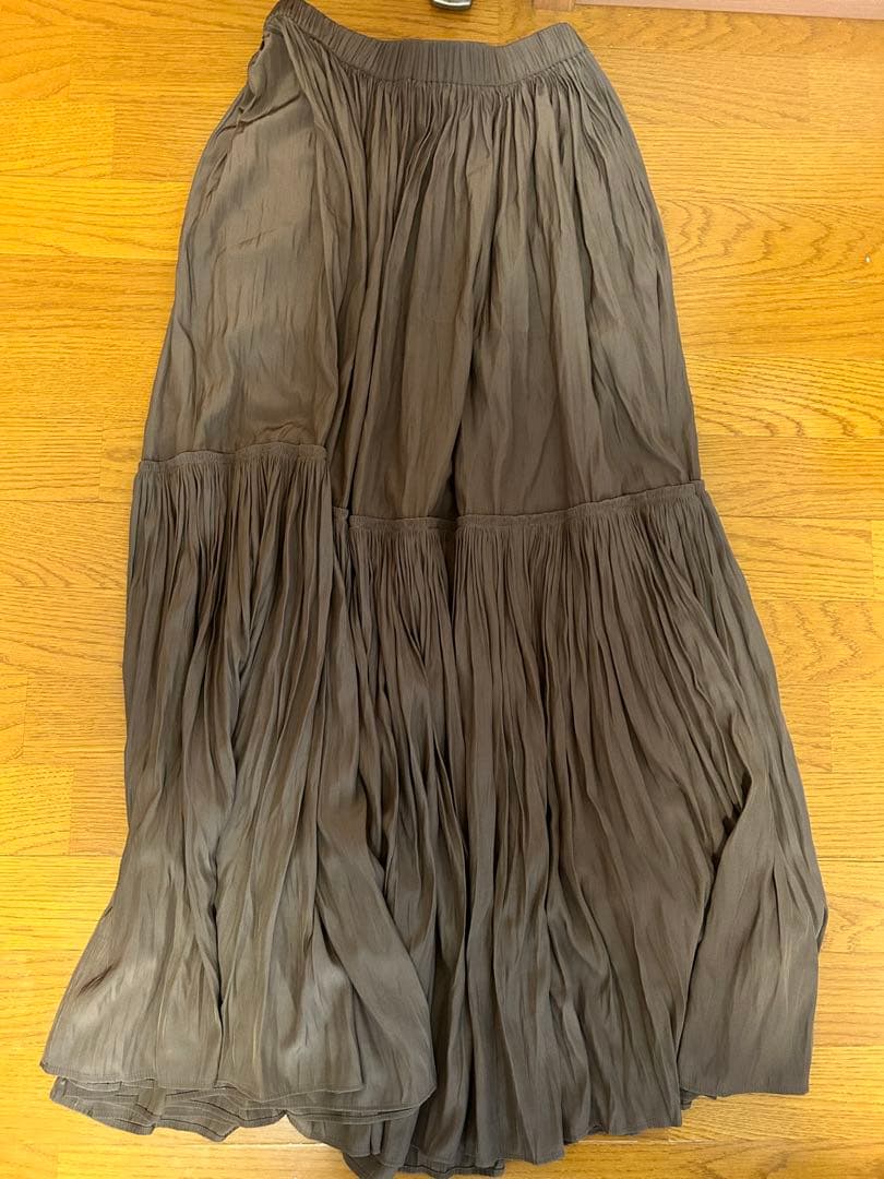 25ss Deuxieme Classe Gather Maxi スカート