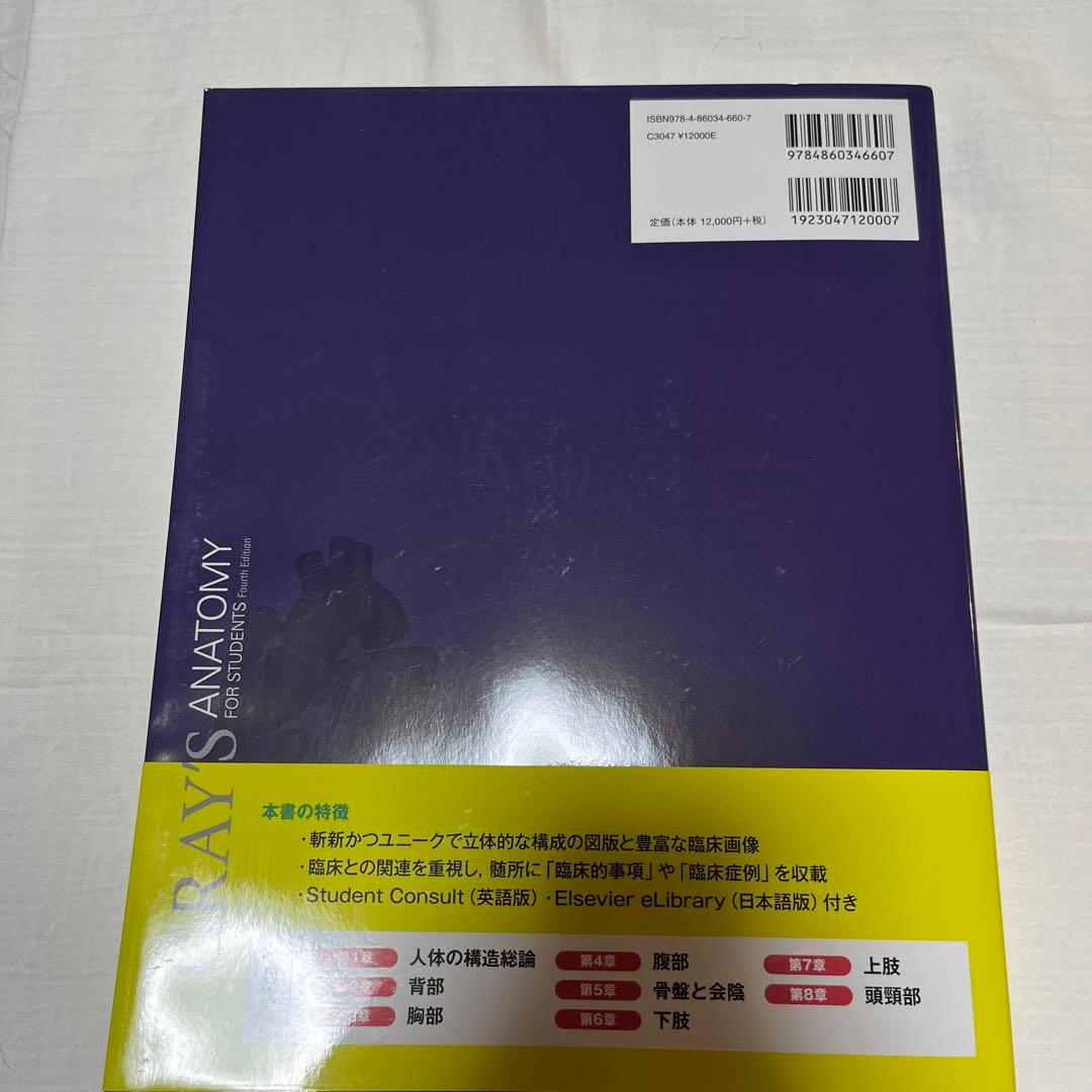 グレイ解剖学 新品未使用