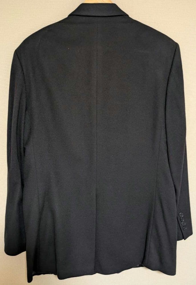 テーラード カシミヤ ジャケット 黒 Brooks Brothers 346