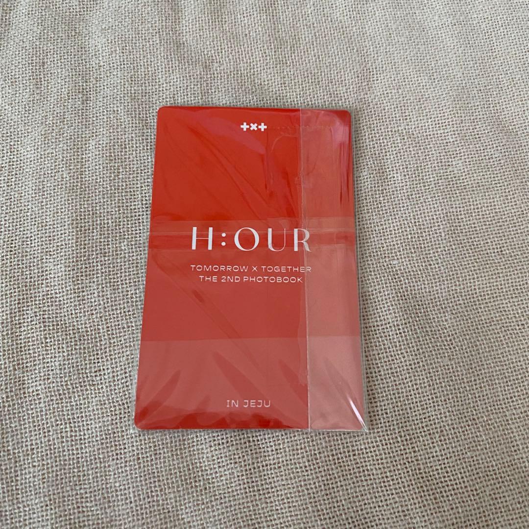 TXT HOUR ウプズ ボムギュ テヒョン トレカ