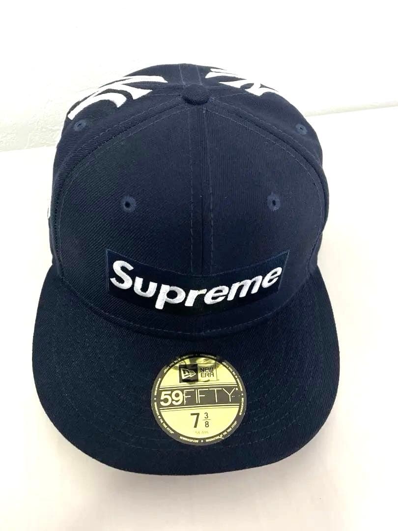 帽子 Supreme / Yankees BoxLogo New Era7 3/8