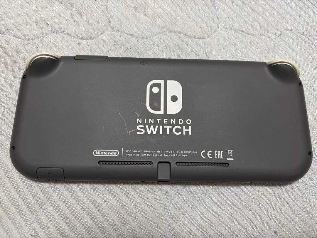 Nintendo Switch Lite グレー 本体充電機付き