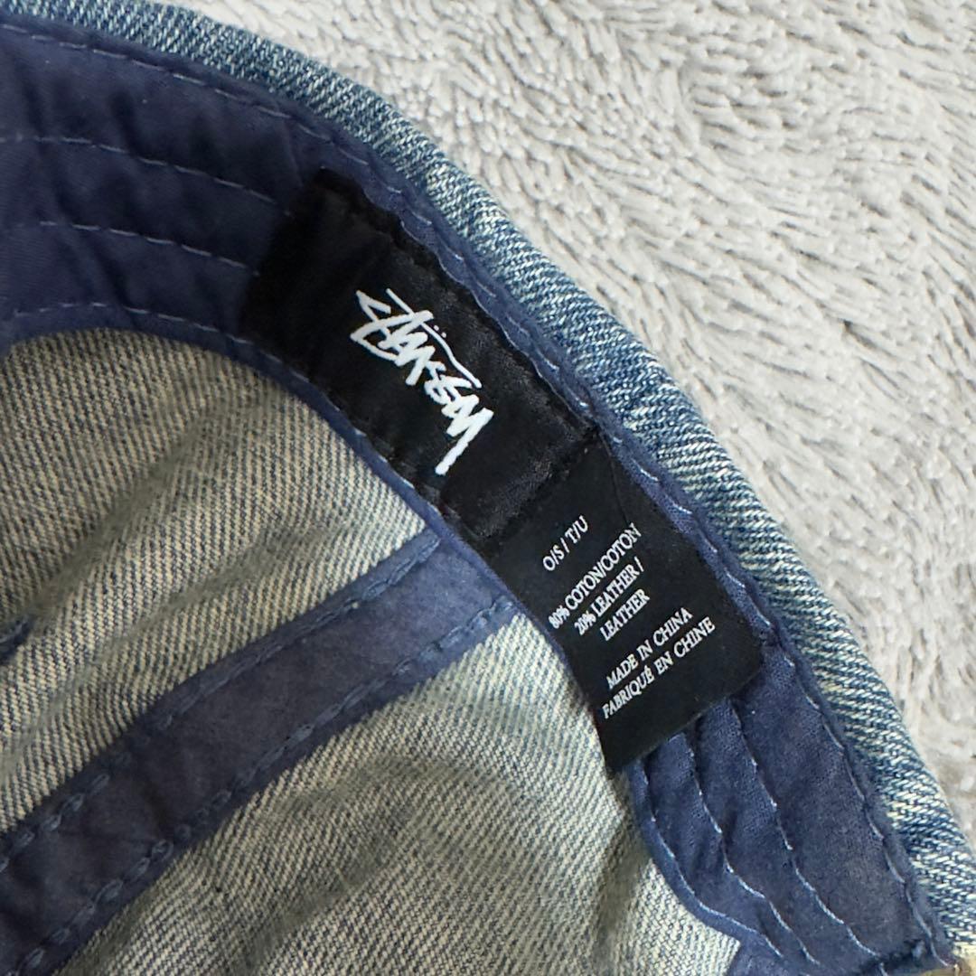 【archive】Stussy Denim × Suede 6panel Cap