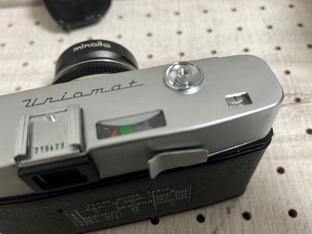 ミノルタ Muniomat II カメラ