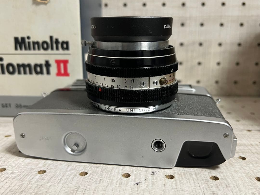 ミノルタ Muniomat II カメラ