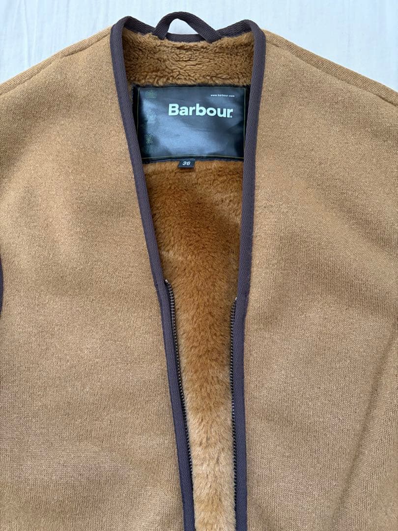 BARBOUR ライナー　インナー　ファーベスト 36 バブアー
